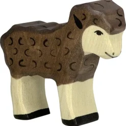 Holztiger Lamm braun 80078 6 cm