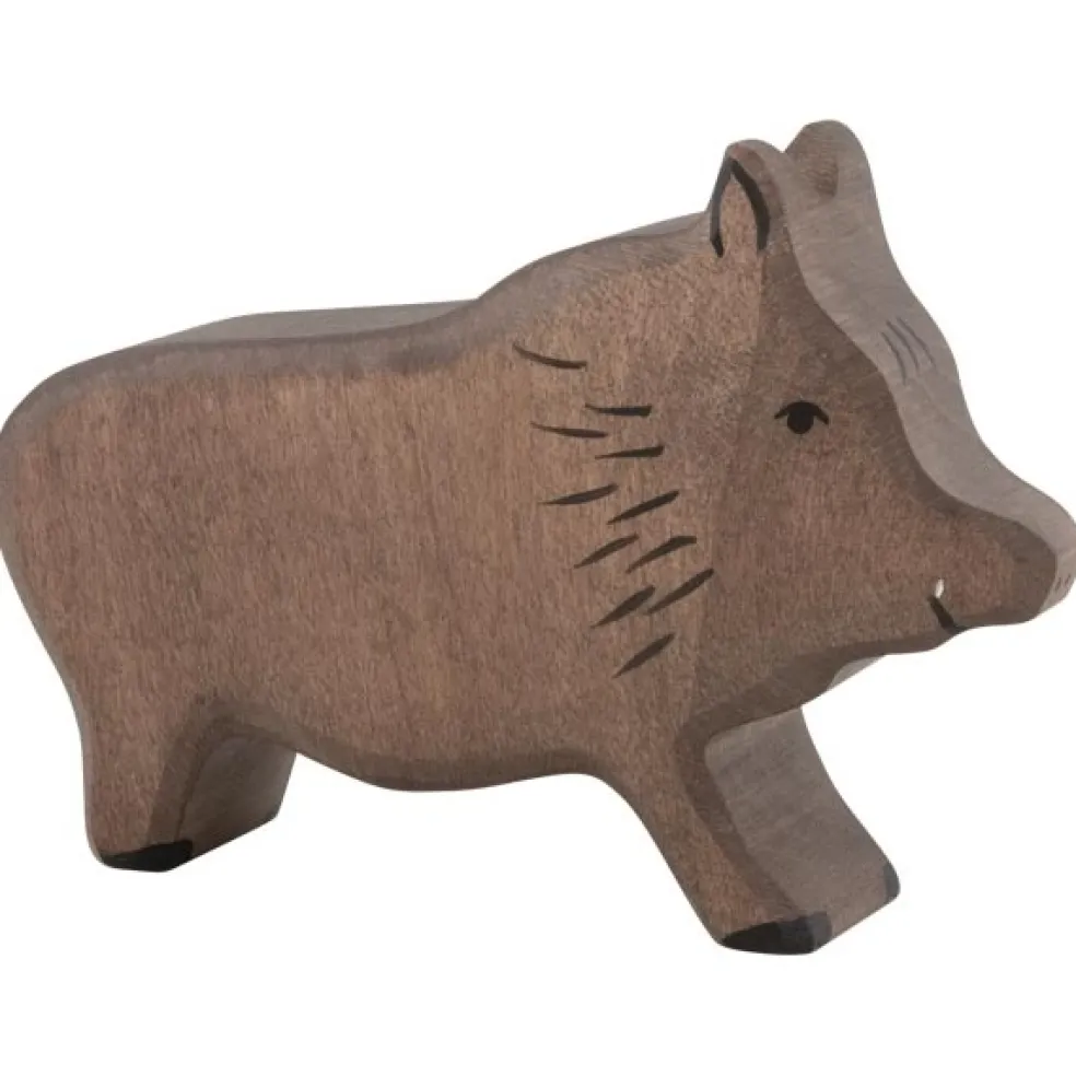 Holztiger Wildschwein 80092 11,5 cm