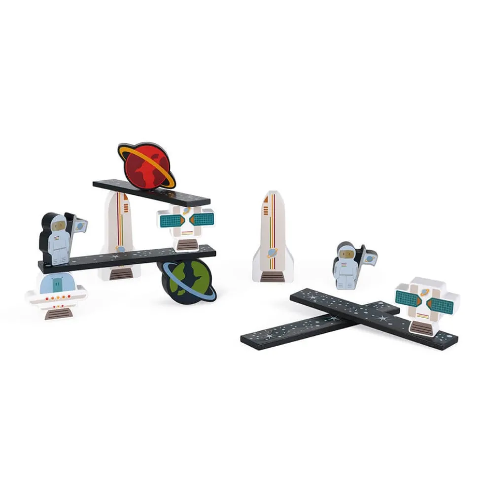 Janod Balancespiel im Weltraum aus Holz