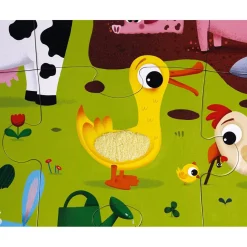 Janod Haptik Puzzle Bauernhof 20 st.