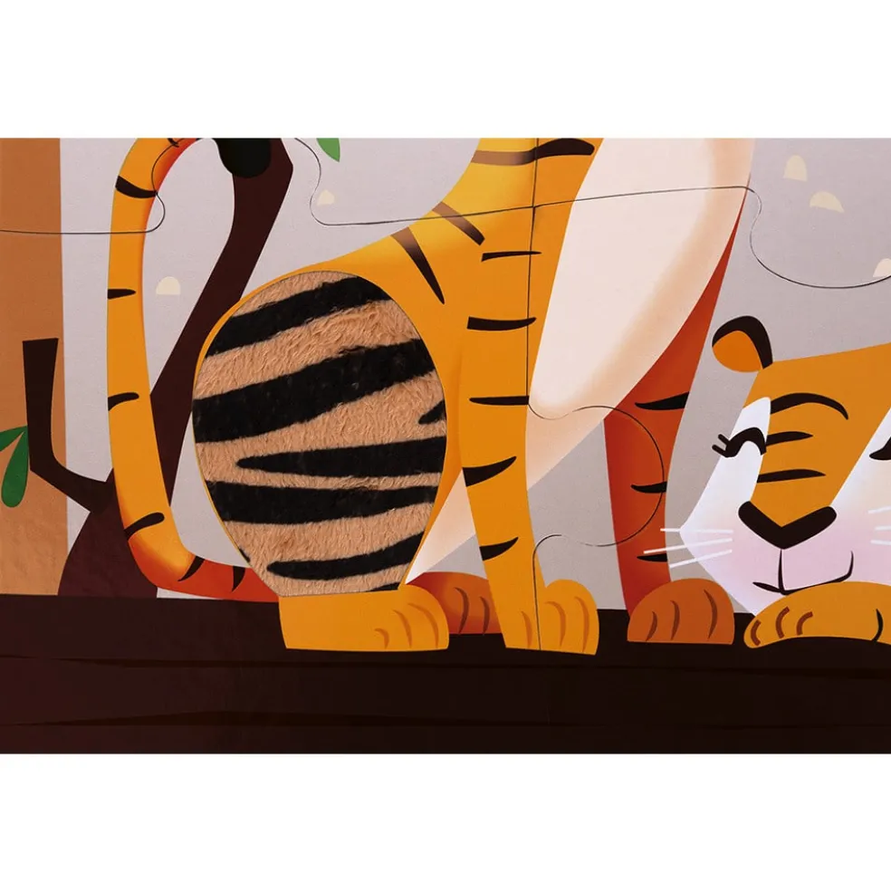 Janod Haptik Puzzle Im Zoo 20 st.