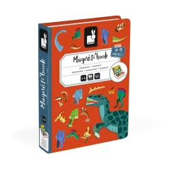 Janod Magnetbuch Dinosaurier 40 Teilen