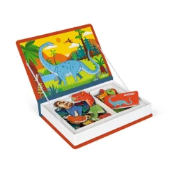 Janod Magnetbuch Dinosaurier 40 Teilen