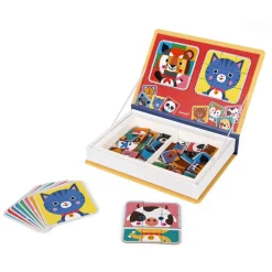 Janod Magnetbuch Mix & Match Tiere 72 Teilen