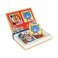 Janod Magnetbuch Mix & Match Tiere 72 Teilen