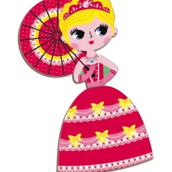 Janod Magnetbuch Prinzessin 55 Teile