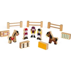 Janod Pony Club Mini Story Holz 12 Teile