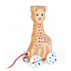 Janod Sophie de Giraffe Nachziehtiere aus Holz