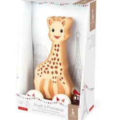 Janod Sophie de Giraffe Nachziehtiere aus Holz