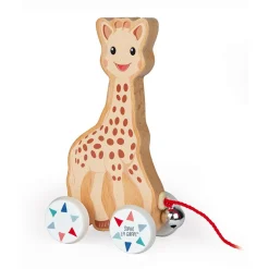 Janod Sophie de Giraffe Nachziehtiere aus Holz