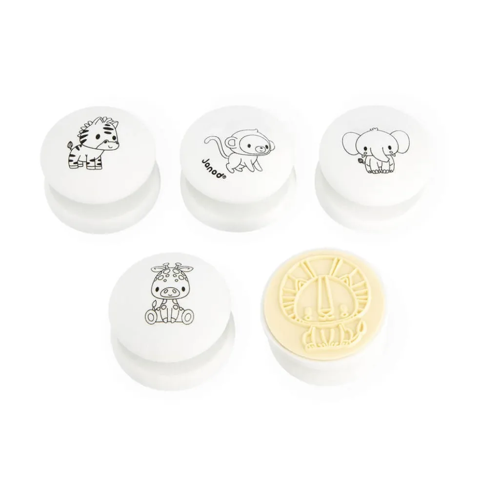 Janod Stempel-Set Stampinoo Savannah