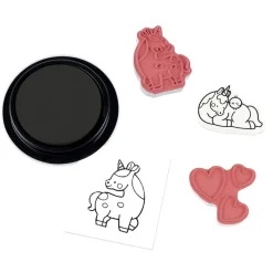 Janod Stempel-Set Unicorns Stampinoo