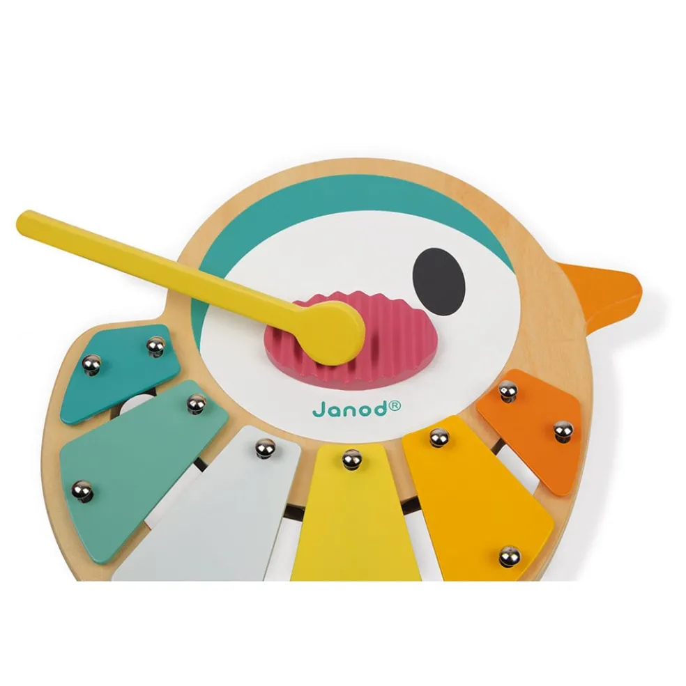 Janod Xylophon Vogel Holz