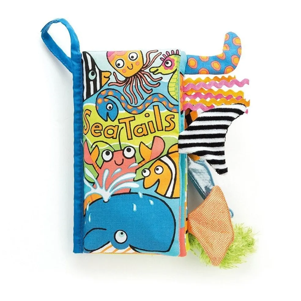 Jellycat Babybuch Stoff Schwanzen Meeresleben