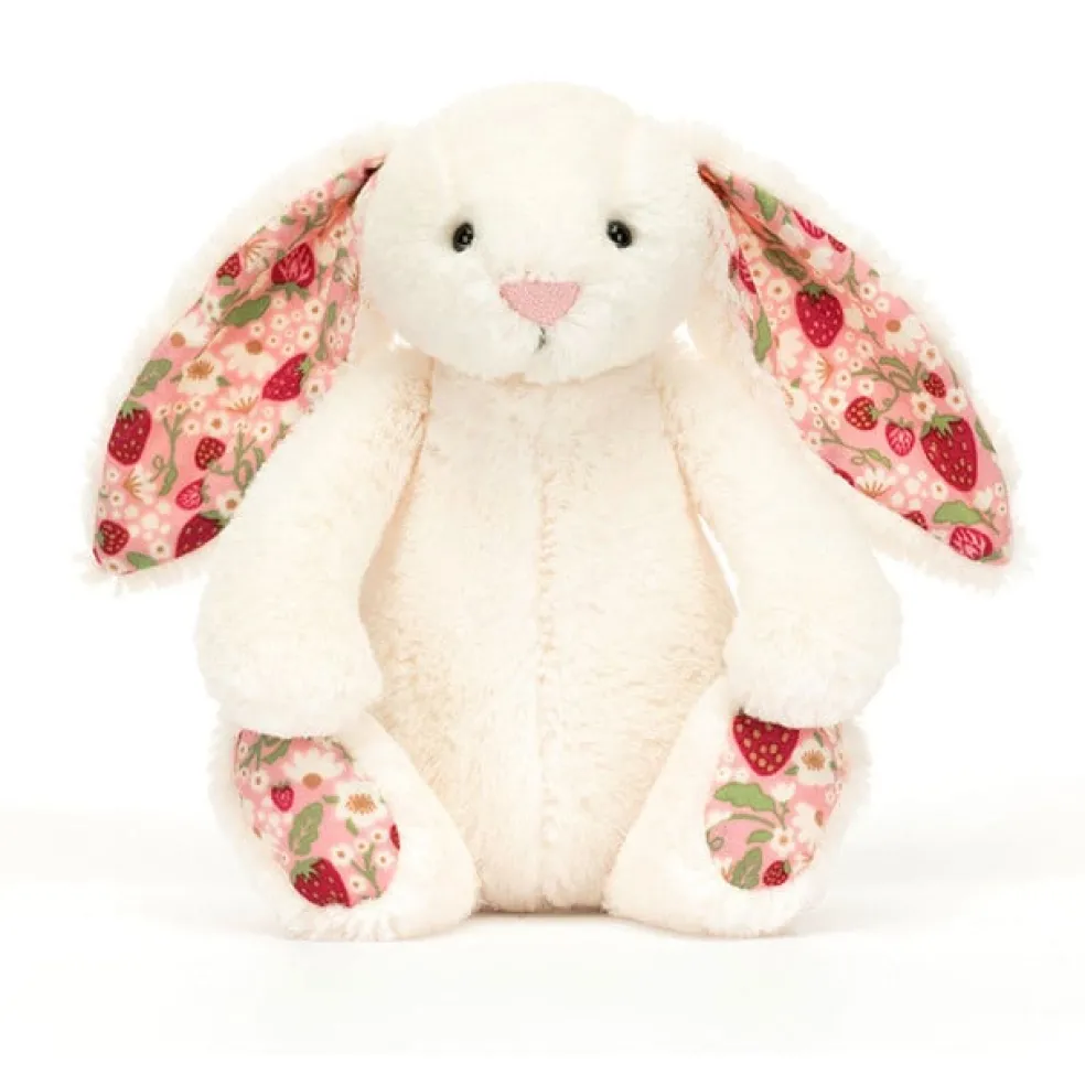 Jellycat Bashful Blossom Cream Bunny Berry Stofftier Little 18 cm