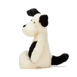 Jellycat Bashful Kuscheltier Hund Schwarz-Weiß Medium 31 cm