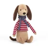 Jellycat Beatnik Dackel Kuscheltier 27 cm