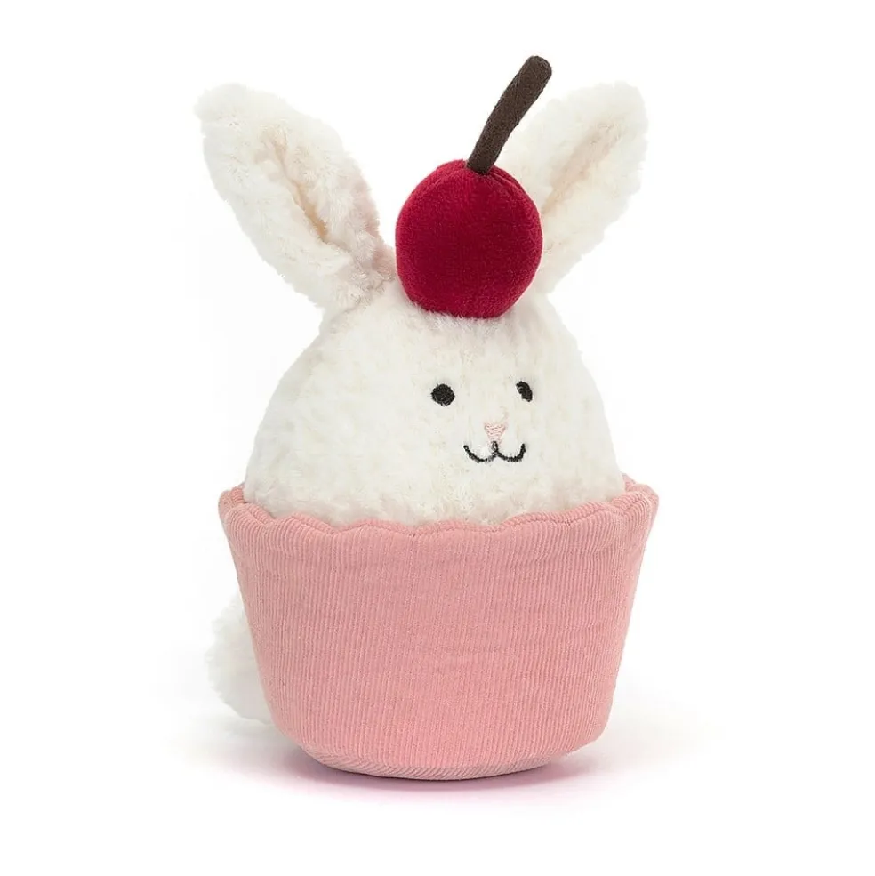 Jellycat Cupcake Hase Dainty Dessert Plüschfigur 14 cm