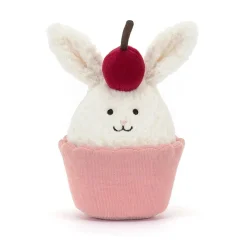 Jellycat Cupcake Hase Dainty Dessert Plüschfigur 14 cm