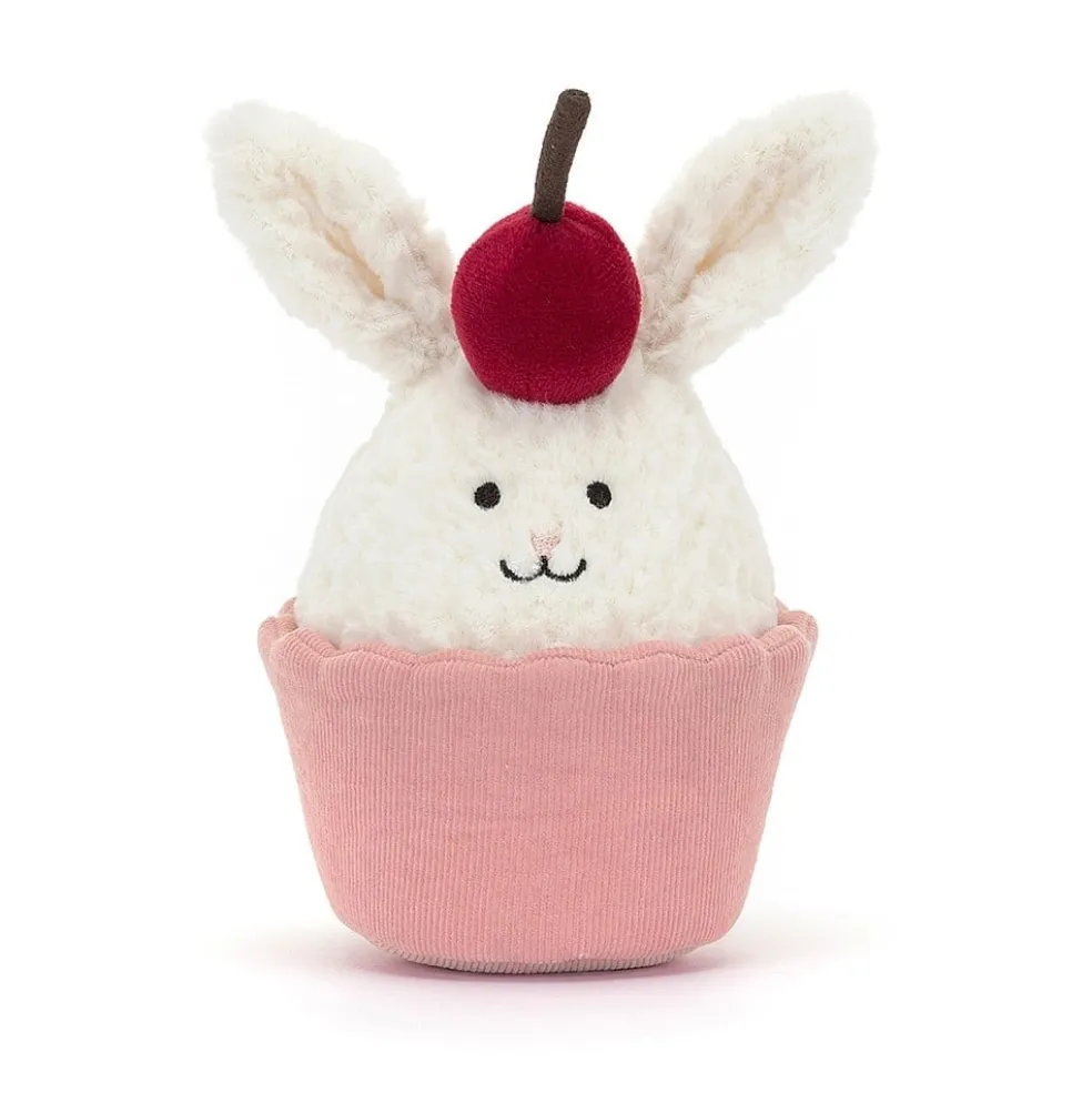 Jellycat Cupcake Hase Dainty Dessert Plüschfigur 14 cm