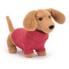 Jellycat Dachshund Stofftier Trikot Rosa 16 cm