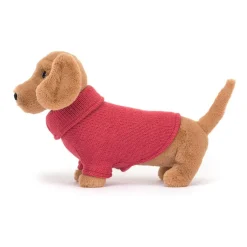 Jellycat Dachshund Stofftier Trikot Rosa 16 cm