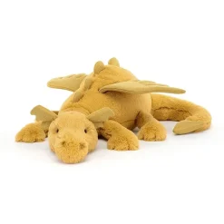 Jellycat Drache Kuscheltier Gold Huge 66 cm