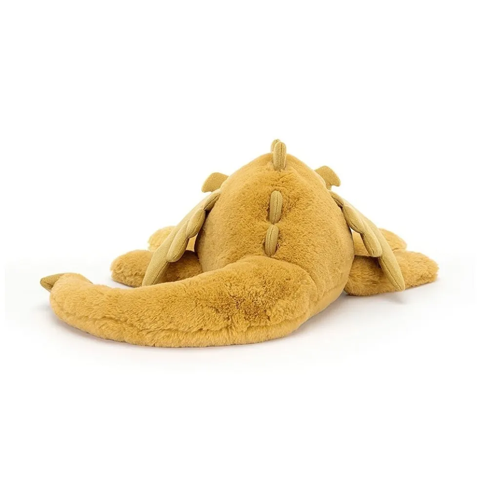 Jellycat Drache Kuscheltier Gold Huge 66 cm