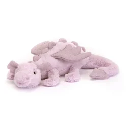 Jellycat Drache Plüschfigur Flieder Little 26 cm