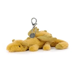 Jellycat Drache Schlüsselanhänger Gold