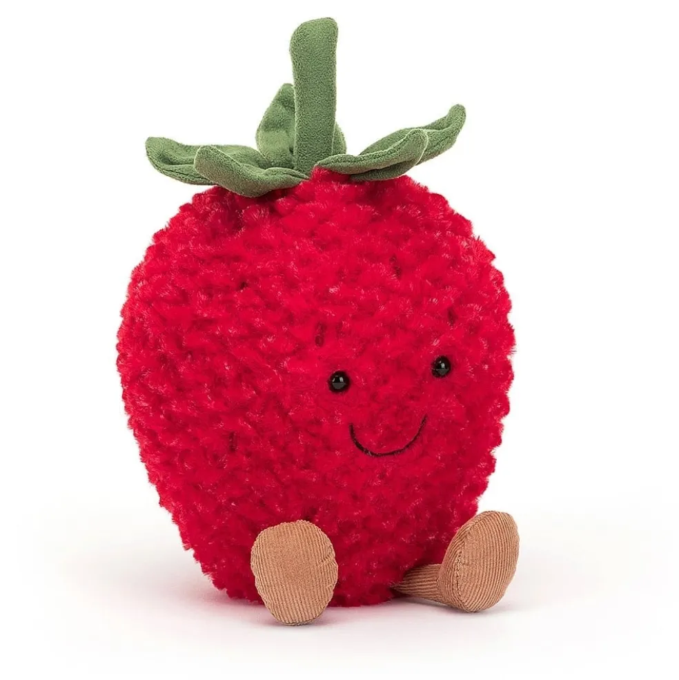 Jellycat Erdbeere Amuseable Plüschfigur 20 cm
