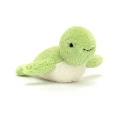 Jellycat Fluffy Schildkröte Kuscheltier Grün 9 cm