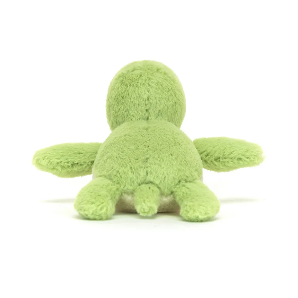 Jellycat Fluffy Schildkröte Kuscheltier Grün 9 cm
