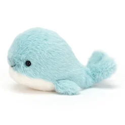 Jellycat Fluffy Wal Kuscheltier Blau 10 cm