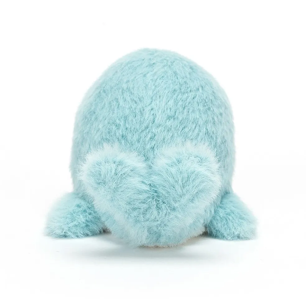 Jellycat Fluffy Wal Kuscheltier Blau 10 cm