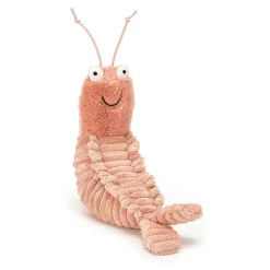 Jellycat Garnele Sheldon Shrimp Kuscheltier Rosa 22 cm