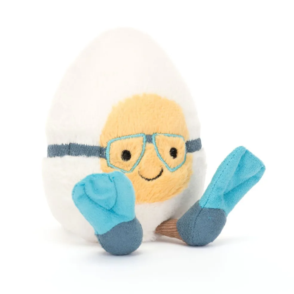 Jellycat Gekochtes Ei Scuba Stofftier 14 cm