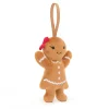 Jellycat Ginger Bread Ruby Festive Folly 10 cm