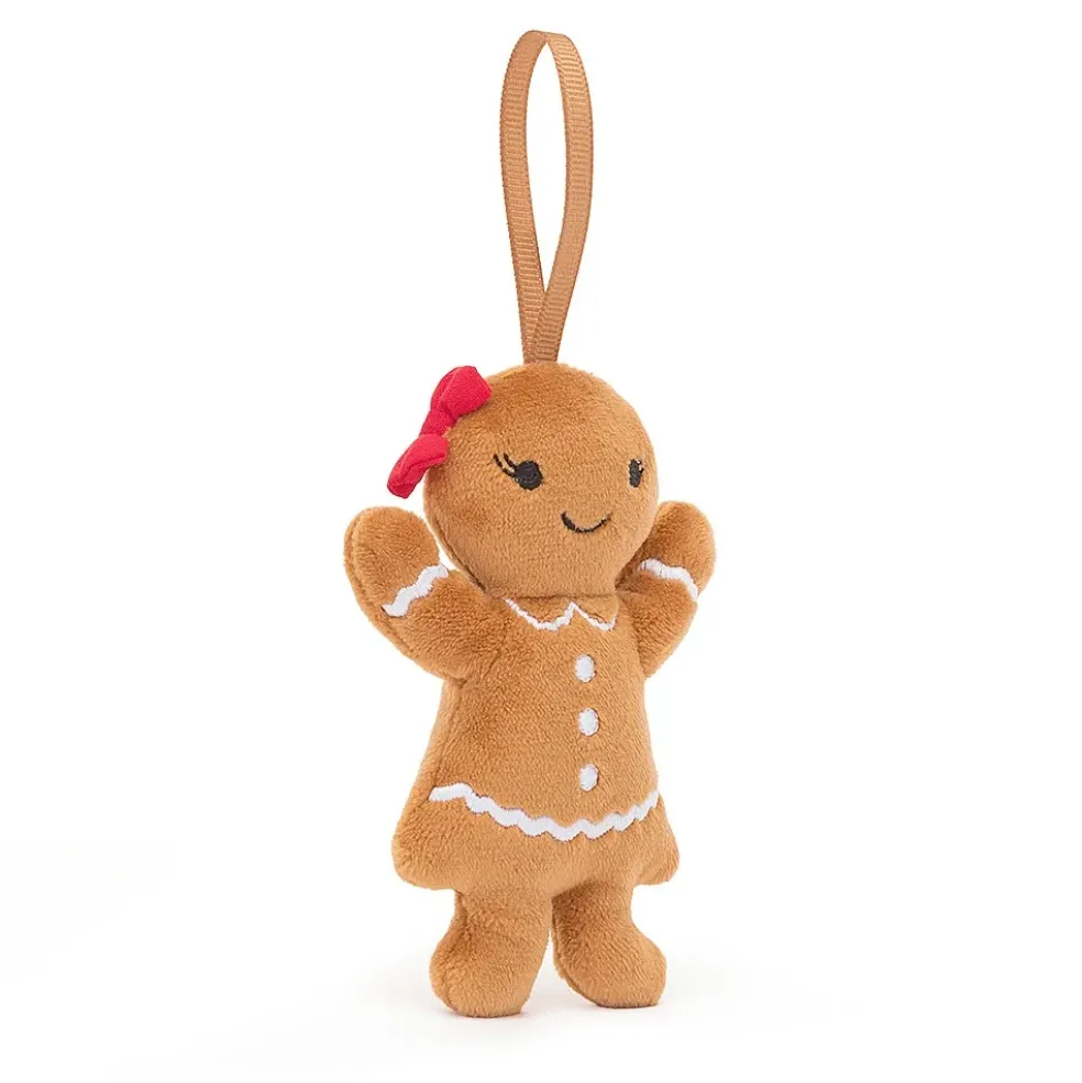 Jellycat Ginger Bread Ruby Festive Folly 10 cm