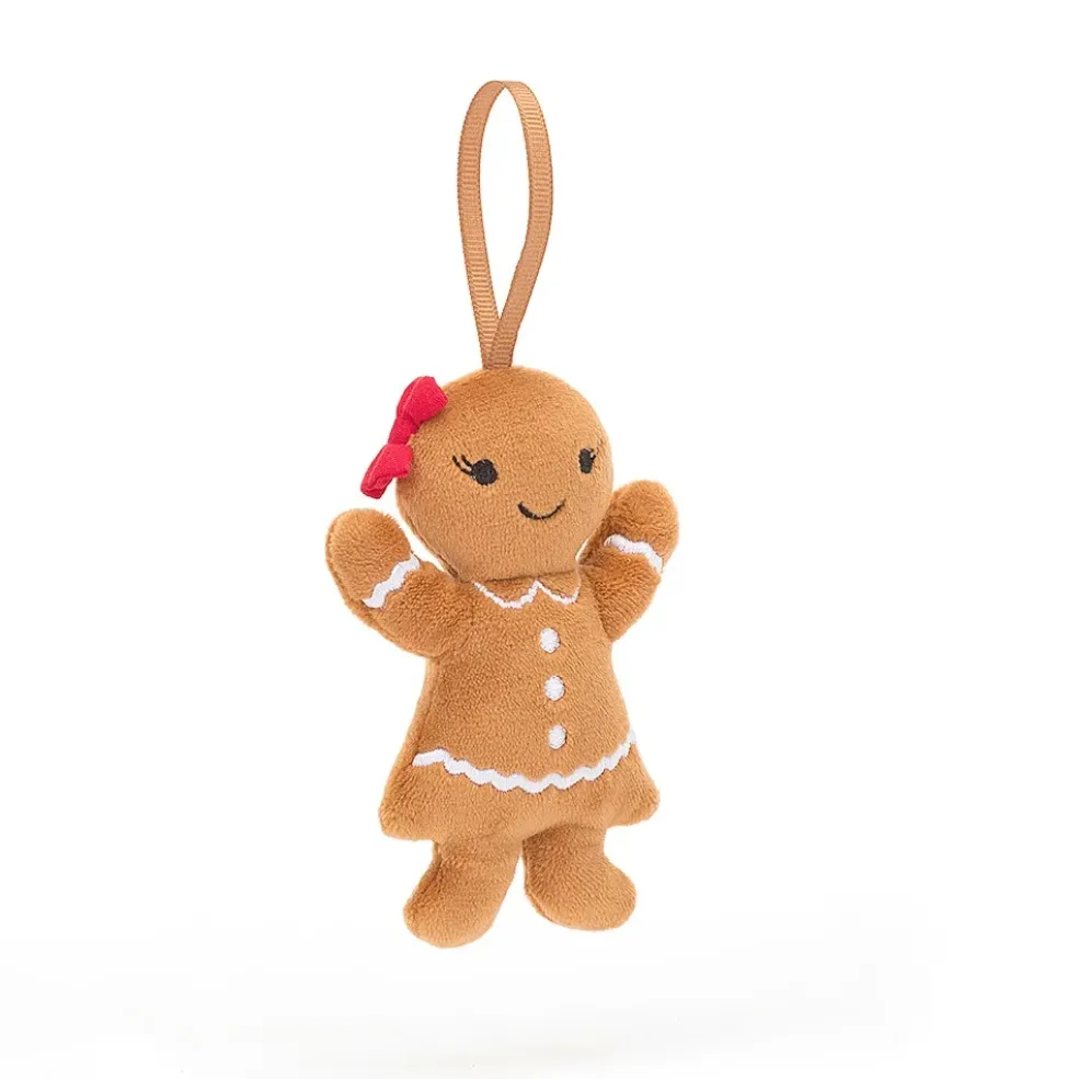 Jellycat Ginger Bread Ruby Festive Folly 10 cm