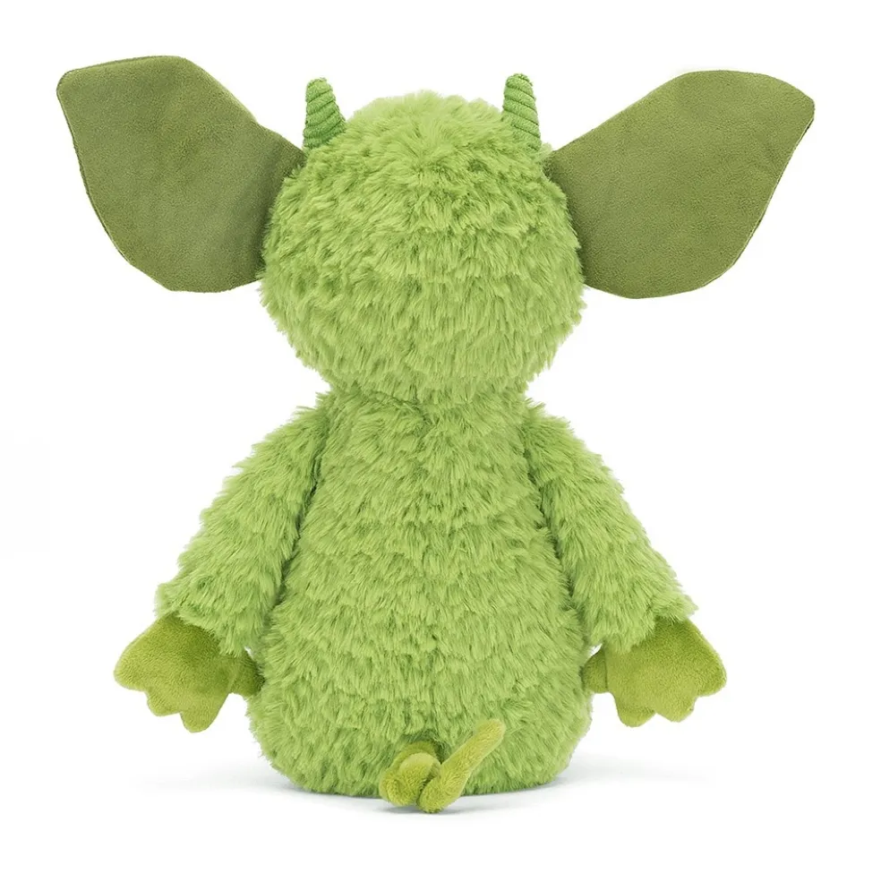 Jellycat Grizzo Gremlin Plüschfigur Grün 27 cm
