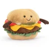 Jellycat Hamburger Amuseable Plüschfigur 11 cm