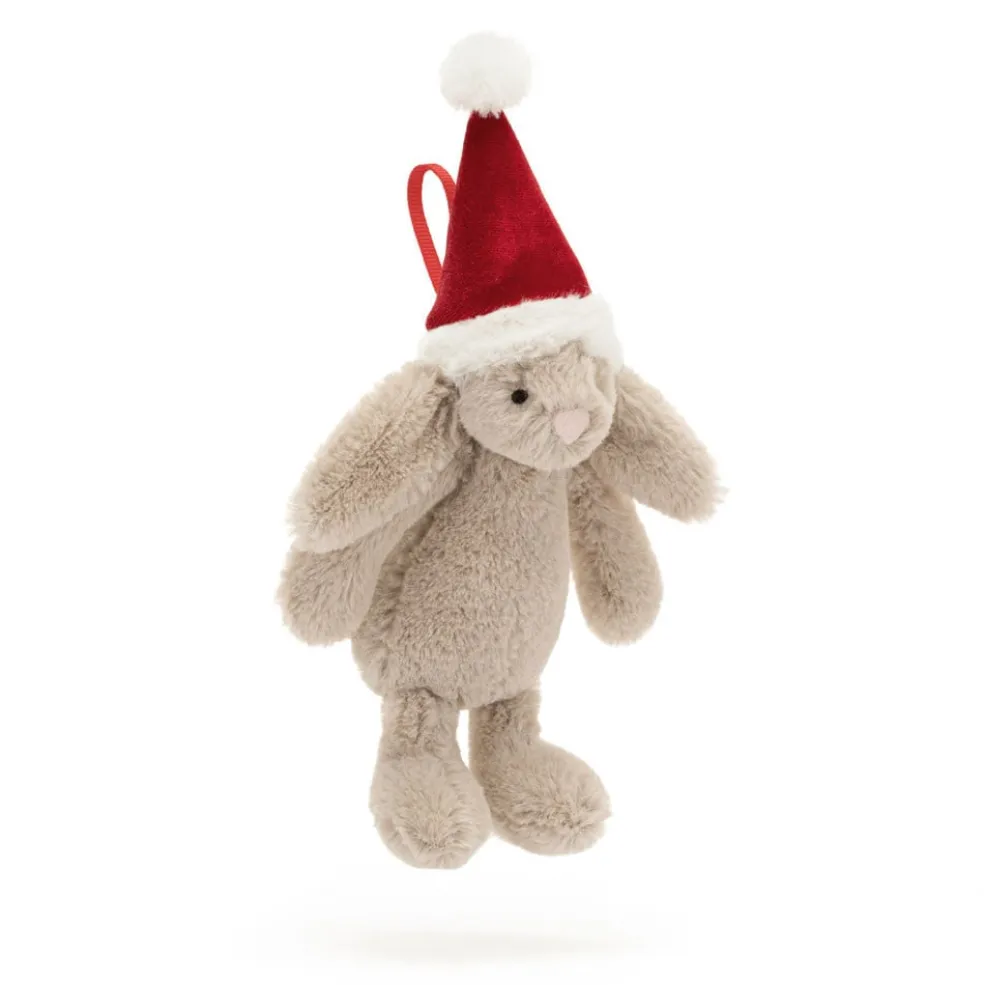 Jellycat Hase Bashful Weihnachtsdeko 13 cm