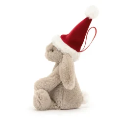 Jellycat Hase Bashful Weihnachtsdeko 13 cm
