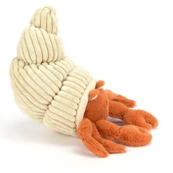 Jellycat Herman Hermit Krebs in Muschel Orange 29 cm
