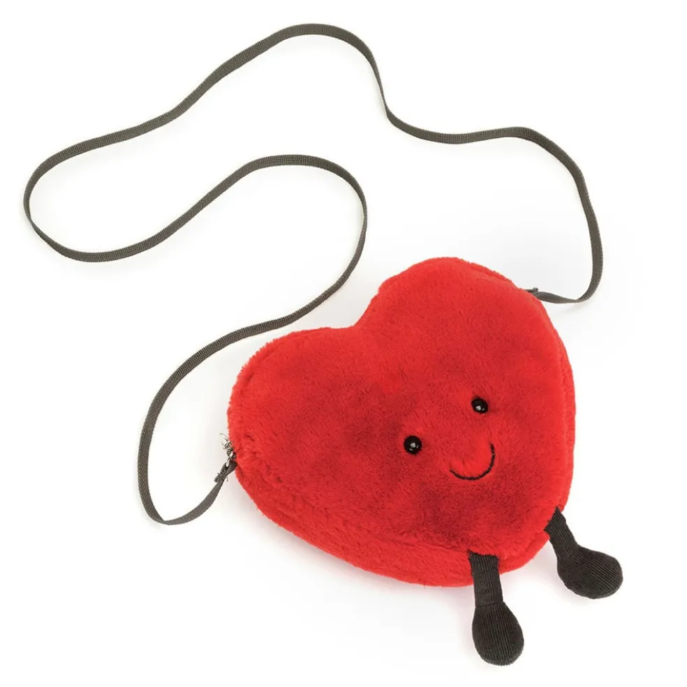 Jellycat Herz Tasche Rot Amuseable