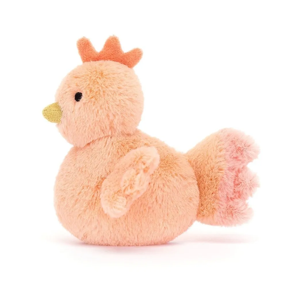 Jellycat Hähnchen Fluffy Chicken Orange 11 cm