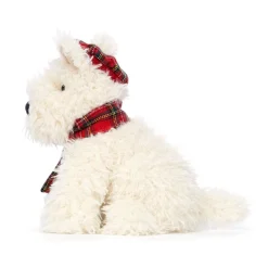 Jellycat Hund Munro Scottie Winter Kuscheltier 21 cm