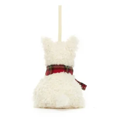Jellycat Hund Munro Scottie Weihnachtsdeko 11 cm