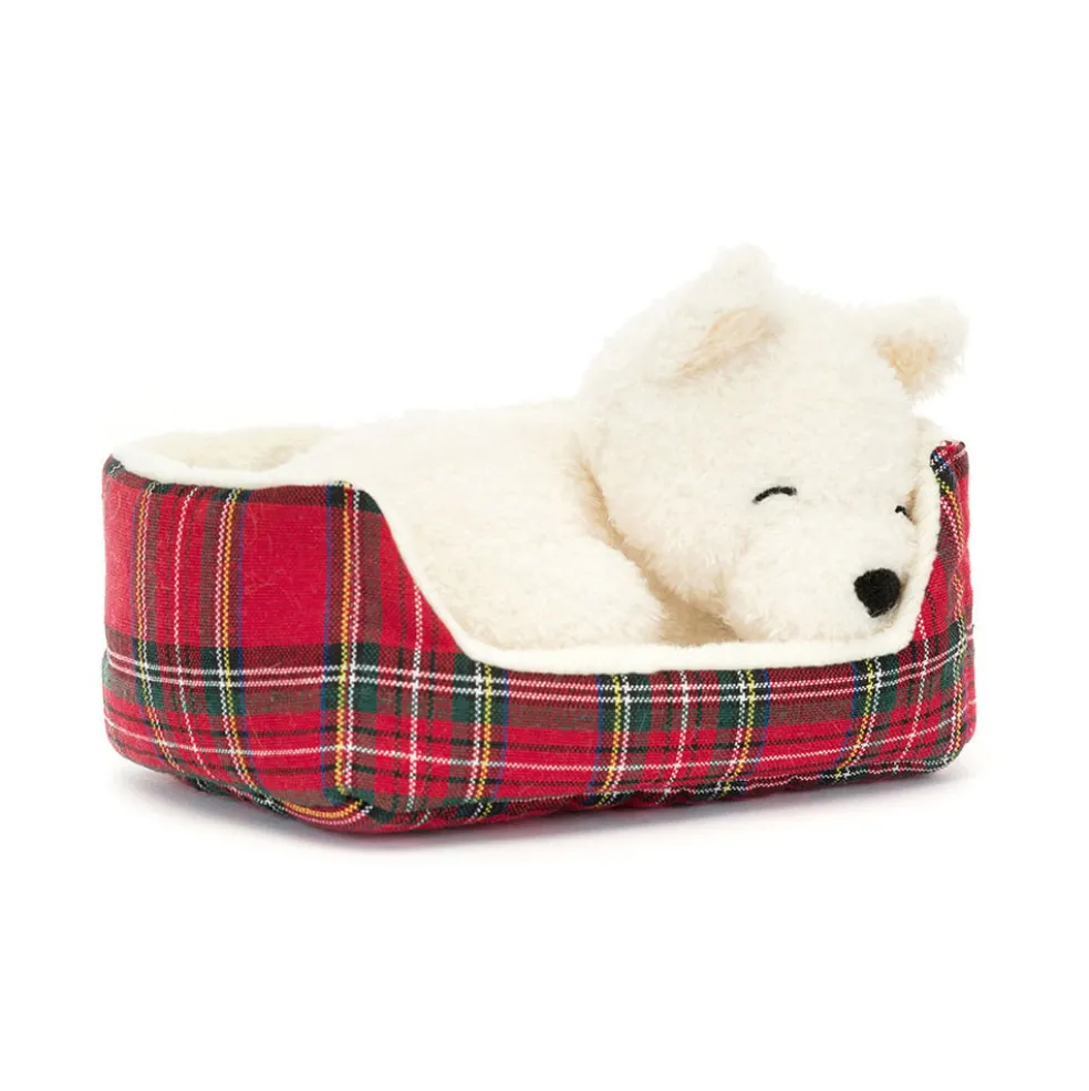 Jellycat Hund Napping Nipper Westie 15 cm